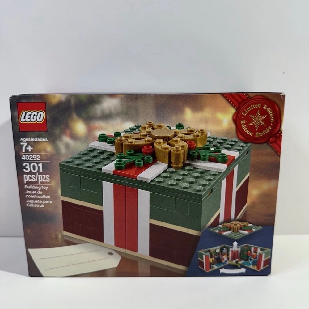 LEGO 40292 Limited Edition Christmas Gift Box 2018 Sealed